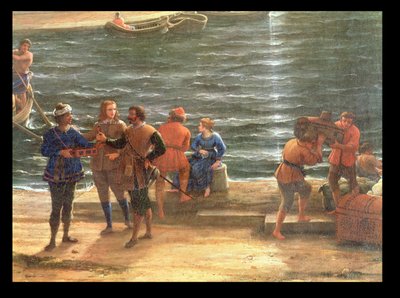 ユリシーズがクリセイスを父親に返す（90069の詳細） 作： Claude Lorrain